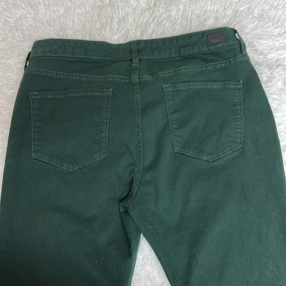 Skinnygirl Hunter Green Jeans Sz32/14 - Picture 3 of 8